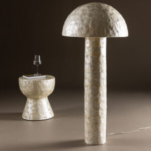 Lindön – Lampadaire – Gris clair – ⌀55 cm