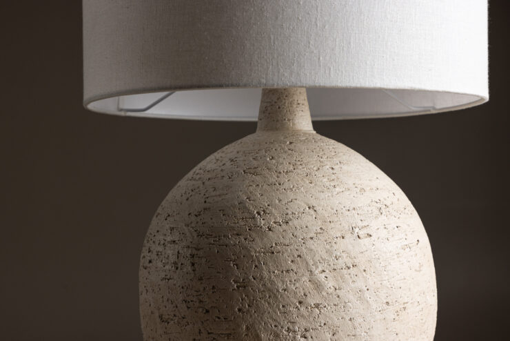 Tjörn – Lampe à poser – Blanc – ⌀40 cm