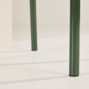Polly – Chaise de salle à manger – Vert, Naturel – 50 x 80 x 45 cm