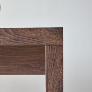 Evone – Table à manger rectangulaire – Moka – 200 x 100 cm