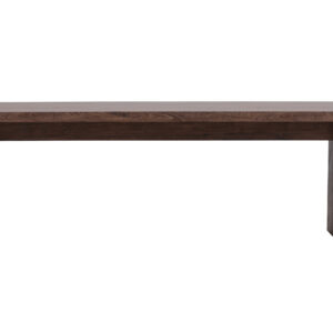 Evone – Table à manger rectangulaire – Moka – 200 x 100 cm