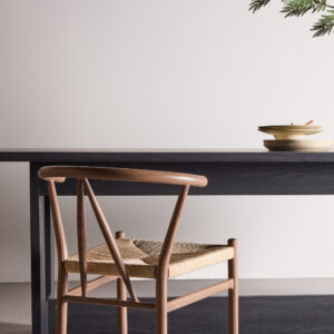 Milly – Table à manger rectangulaire – Noir – 235 x 100 cm
