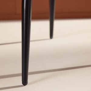 Night – Chaise de salle à manger – Beige, Noir – 56 x 83 x 48 cm