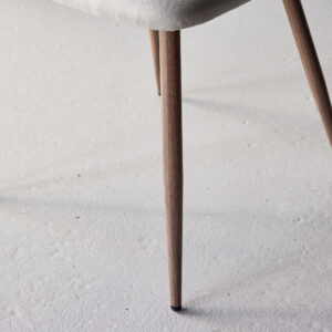 Night – Chaise de salle à manger – Beige, Moka – 56 x 83 x 48 cm