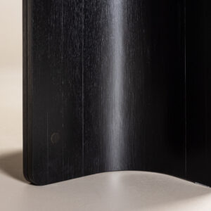 Tyresö – Table à manger ovale – Noir – 220 x 100 cm