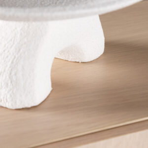 Tyresö – Meuble de rangement – Blanchi – 30 x 110 x 80 cm