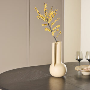 Strada – Table à manger rectangulaire – Noir – ⌀120 cm