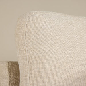 Salerno – Canapé d&rsquo;angle – Beige, Noir – 102 x 86 x 112 cm