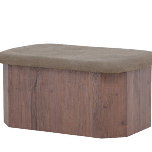 Todd – Ottoman – Moka, Marron – 59 x 42 x 88 cm