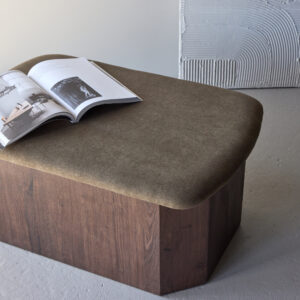 Todd – Ottoman – Moka, Marron – 59 x 42 x 88 cm