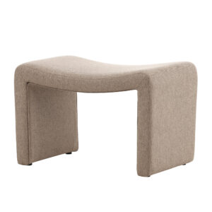 Bonn – Ottoman – Marron – 45 x 46 x 70 cm