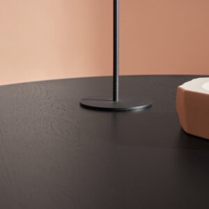 Copenhagen – Table basse – Noir – ⌀100 cm