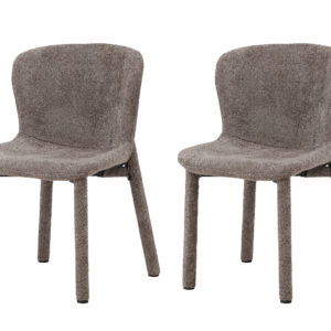 Astoria – Chaise de salle à manger – Marron – 54 x 83 x 52 cm