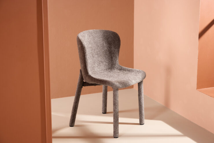 Astoria – Chaise de salle à manger – Marron – 54 x 83 x 52 cm