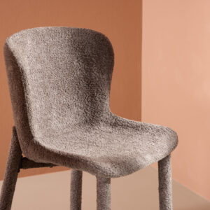 Astoria – Chaise de salle à manger – Marron – 54 x 83 x 52 cm