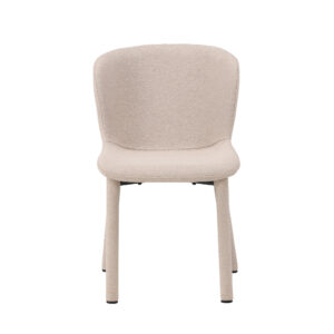 Astoria – Chaise de salle à manger – Beige – 54 x 83 x 52 cm