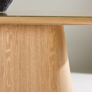 Castor – Table à manger ovale – Naturel – 200 x 90 cm