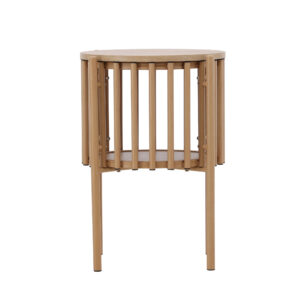 Rubbo – Table d&rsquo;appoint – Naturel – ⌀45 cm