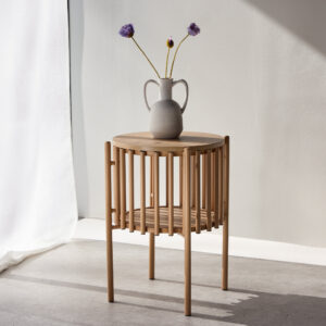 Rubbo – Table d&rsquo;appoint – Naturel – ⌀45 cm