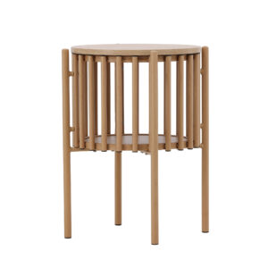 Rubbo – Table d&rsquo;appoint – Naturel – ⌀45 cm