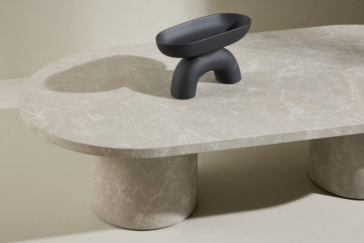 Narvik – Table basse – Beige – 120 x 60 cm