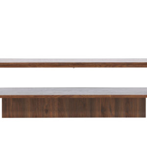 Maglehem – Table basse – Noyer – 130 x 60 cm
