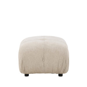 Mika – Module de canapé – Beige, Noir – 67 x 44 x 94 cm