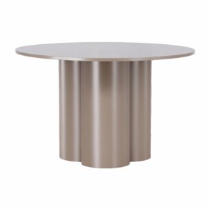 Olivia – Table basse – Marron – Ø80 cm