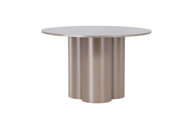Olivia – Table basse – Marron – Ø80 cm