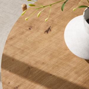 Rubbo – Table basse – Naturel – ⌀80 cm