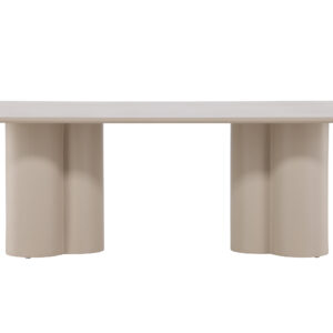 Olivia – Table basse – Beige – 120 x 60 cm