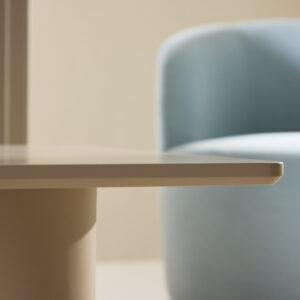 Olivia – Table basse – Beige – 120 x 60 cm