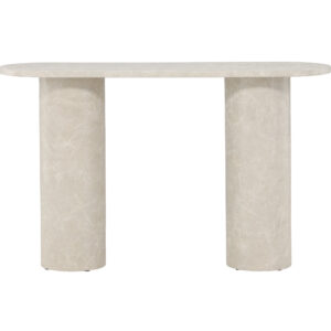 Narvik – Table d&rsquo;appoint – Beige – 130 x 40 cm