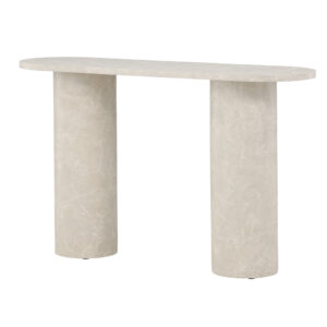 Narvik – Table d&rsquo;appoint – Beige – 130 x 40 cm