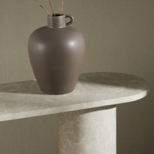 Narvik – Table d&rsquo;appoint – Beige – 130 x 40 cm