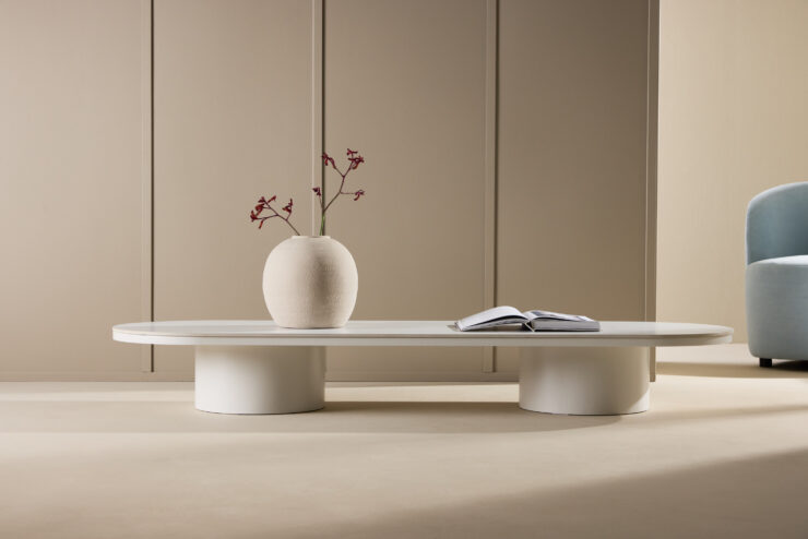 Narvik – Table basse – Beige – 190 x 60 cm