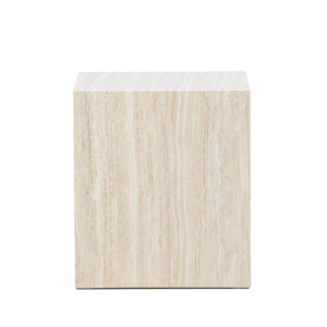 York – Table basse – Beige – 40 x 40 cm