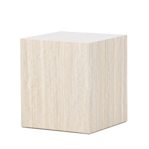 York – Table basse – Beige – 40 x 40 cm