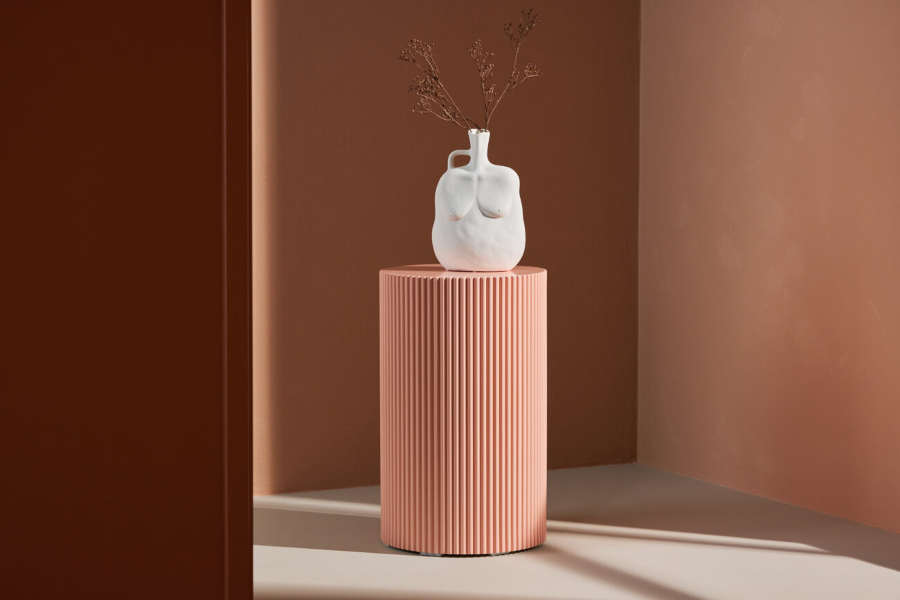 Lenox – Table d’appoint – Pêche – ⌀31 cm