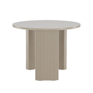 Bristol – Table basse – Beige – ⌀60 cm
