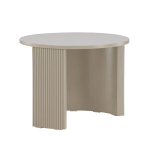 Bristol – Table basse – Beige – ⌀60 cm