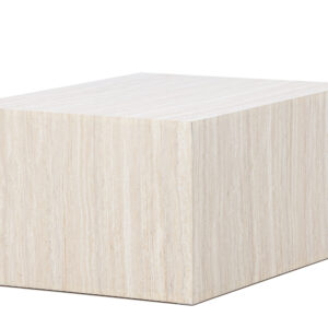 York – Table basse – Beige – 80 x 60 cm