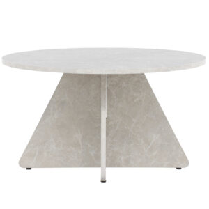 Bootcut – Table basse – Beige – ⌀80 cm