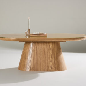 Castor – Table basse – Naturel – 120 x 60 cm