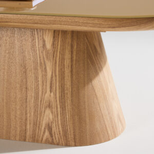 Castor – Table basse – Naturel – 120 x 60 cm