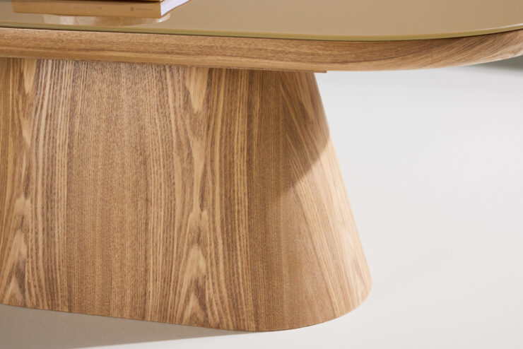Castor – Table basse – Naturel – 120 x 60 cm