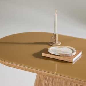 Castor – Table basse – Naturel – 120 x 60 cm