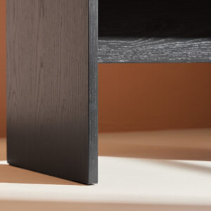 Juni – Table basse – Noir – 58 x 35 cm