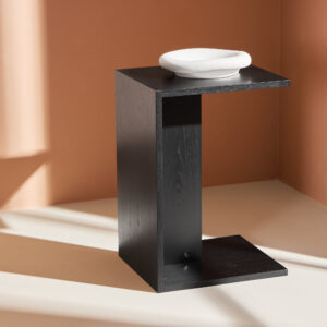 Juni – Table basse – Noir – 58 x 35 cm