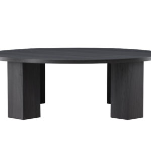 Juno – Table basse – Noir – ⌀120 cm
